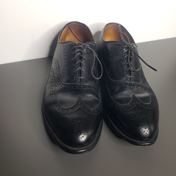 Allen Edmonds Chester Wingtip Oxford Black Mens Shoes Size 9.5 main image 5